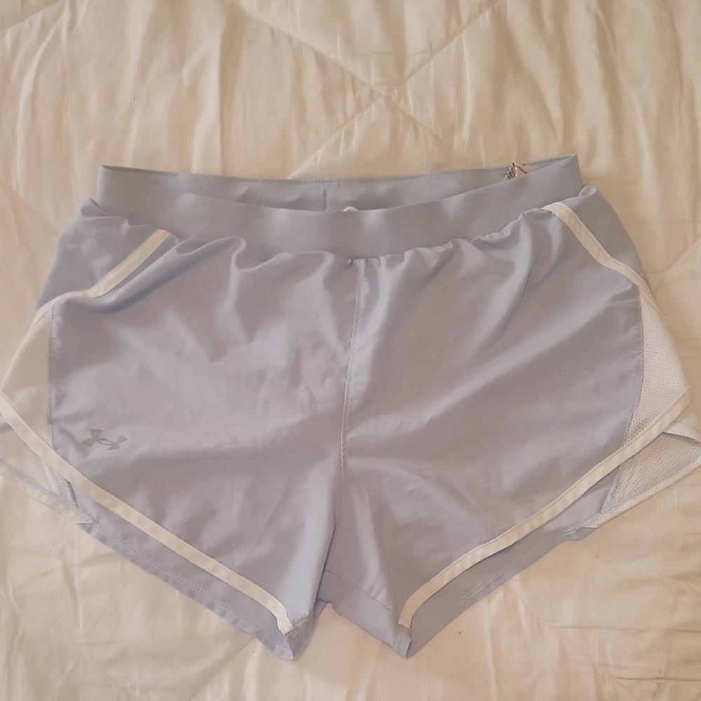 Under Armour Sky Blue Running Shorts